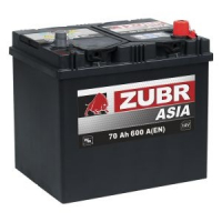 Аккумулятор автомобильный Zubr Ultra Asia - 70 А/ч (D26R) [+-]
