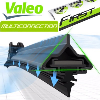 Стеклоочиститель Valeo First Multiconnection VFB48 (47,5 см., бескаркасный, Универсальный)