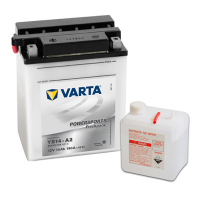 Мотоаккумулятор YB14-A2 Varta Powersports Freshpack - 14 A/ч (514 012 014) [+ -]