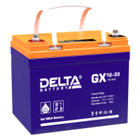 Аккумулятор Delta GX GEL - 33 A/ч (GX 12-33)