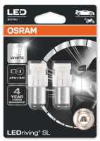 Светодиодные лампы P21/5W Osram LEDriving SL White 6000K (7528DWP-02B)