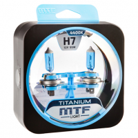 Автолампы H7 MTF Titanium 4400K (HTN1207)