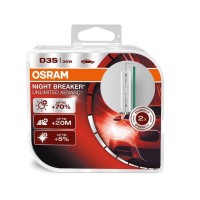 Ксеноновые лампы D3S Osram Xenarc Night Breaker Unlimited +70% (66340XNB-HCB)