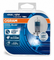 Автолампы H4 Osram Cool Blue Boost +50% 5000K (62193CBB-HCB)