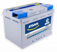 Аккумулятор автомобильный Esan - 75 А/ч [-+]