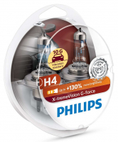 Автолампы H4 Philips X-tremeVision G-force +130% (12342XVGS2)