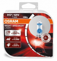Автолампы H7 Osram Night Breaker Laser +130% (64210NBL-HCB)