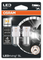 Светодиодные лампы PY21W Osram LEDriving SL Amber (7507DYP-02B)