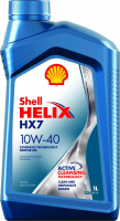 Моторное масло Shell Helix HX7 10W-40 A3/B4