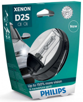 Ксеноновая лампа D2S Philips Xenon X-treme Vision +150% (85122XV2S1)