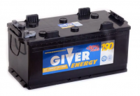 Грузовой аккумулятор Giver Energy - 190 А/ч (под болты) российская полярность (-+)
