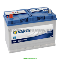 Аккумулятор автомобильный Varta Asia Blue Dynamic G8 - 95 А/ч (595 405 083, D31R) [+-]