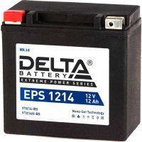Мотоаккумулятор YTX14-BS Delta GEL - 12 A/ч 220 А (EPS 1214) [+ -]