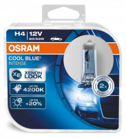 Автолампы H4 Osram Cool Blue Intense +20% 4200K (64193CBI-HCB)