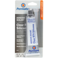 Permatex Adhesive Sealant бесцветный силиконовый клей-герметик холодного отверждения