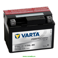 Мотоаккумулятор YT4L-BS Varta AGM Powersports - 3 А/ч (503 014 003) [- +]