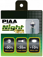 Автолампы H11 Piaa Night Tech +90% (HE-824)