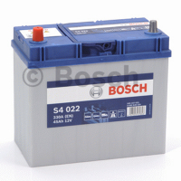 Аккумулятор автомобильный Bosch S4 022 Silver Asia - 45 А/ч тонкие клеммы (0 092 S40 220, B24R) [+-]