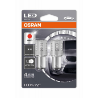 Светодиодные лампы P21/5W Osram LEDriving Standard Red (1457R-02B)