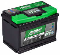Аккумулятор Start-Stop автомобильный Autopart Battery Galaxy EFB - 72 A/ч [-+]