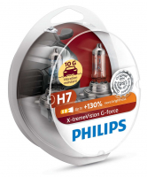 Автолампы H7 Philips X-tremeVision G-force +130% (12972XVGS2)