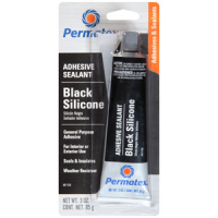 Permatex Black черный силиконовый клей-герметик
