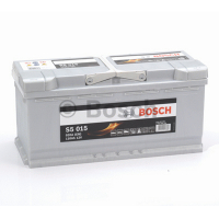 Аккумулятор автомобильный Bosch S5 015 Silver Plus - 110 А/ч (0 092 S50 150) [-+]