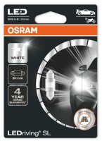 Светодиодная лампа C5W Osram LEDriving SL White 6000K (6438DWP-01B) 31mm
