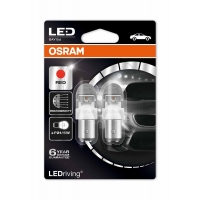 Светодиодные лампы P21/5W Osram LEDriving Premium Red (1557R-02B)