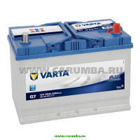 Аккумулятор автомобильный Varta Asia Blue Dynamic G7 - 95 А/ч (595 404 083, D31L) [-+]