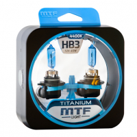 Автолампы HB3/9005 MTF Titanium 4400K (HTN12B3)