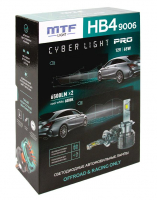 Светодиодные лампы HB4 MTF Cyber Light PRO 6000K  LED 6500lm (CPB4K6)