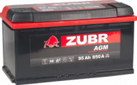 Аккумулятор Start-Stop автомобильный Zubr AGM - 95 А/ч [-+]