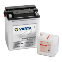 Мотоаккумулятор YB14L-A2 Varta Powersports Freshpack - 14 A/ч (514 011 014) [- +]