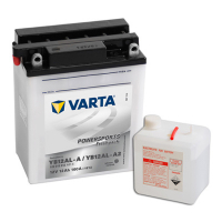 Мотоаккумулятор YB12AL-A2 Varta Powersports Freshpack - 12 A/ч (512 013 012) [- +]