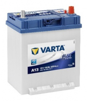 Аккумулятор автомобильный Varta Asia Blue Dynamic A13 - 40 А/ч тонкие клеммы (540 125 033, B19L) [-+]