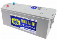 Грузовой аккумулятор Tyumen Battery Premium - 210 А/ч российская полярность (-+)