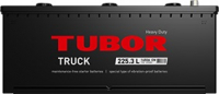 Грузовой аккумулятор Tubor Truck - 225 А/ч европейская полярность (+-)