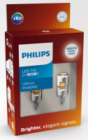 Светодиодные автолампы W5W Philips Ultinon Pro6000 SI LED White 6000K (24961CU60X2)