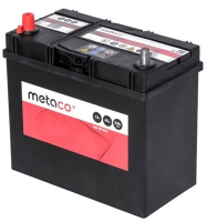 Аккумулятор автомобильный Metaco Asia - 45 А/ч тонкие клеммы (545 157 033, B24R) [+-]