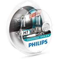 Автолампы H7 Philips X-tremeVision +130% (12972XVS2)