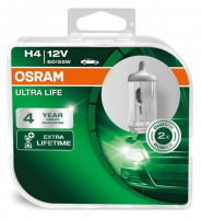 Автолампы H4 Osram Ultra Life 3100K (64193ULT-HCB)