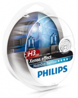 Автолампы грузовые H3 Philips Master Duty Blue Vision +30% (13336MDBVS2) 24V