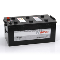 Грузовой аккумулятор Bosch T3 080 Black - 200 А/ч (0 092 T30 800) европейская полярность (+-)