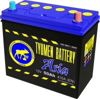 Аккумулятор автомобильный Tyumen Battery Asia - 50 A/ч тонкие клеммы (50D20L) [-+]