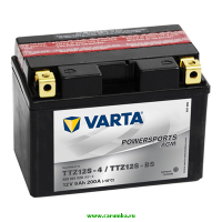 Мотоаккумулятор TTZ12S-BS Varta AGM Powersports - 9 А/ч (509 901 020) [+ -]