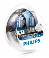 Автолампы H7 Philips BlueVision Ultra 4000K (12972BVUSM)