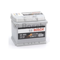 Аккумулятор автомобильный Bosch S5 001 Silver Plus - 52 А/ч (0 092 S50 010) [-+]
