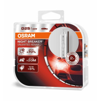 Ксеноновые лампы D2S Osram Xenarc Night Breaker Unlimited +70% (66240XNB-HCB)