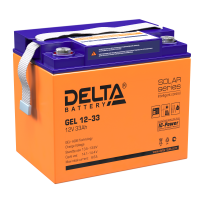 Аккумулятор Delta GEL - 33 А/ч (GEL 12-33) - тяговый (для лодочных электромоторов)